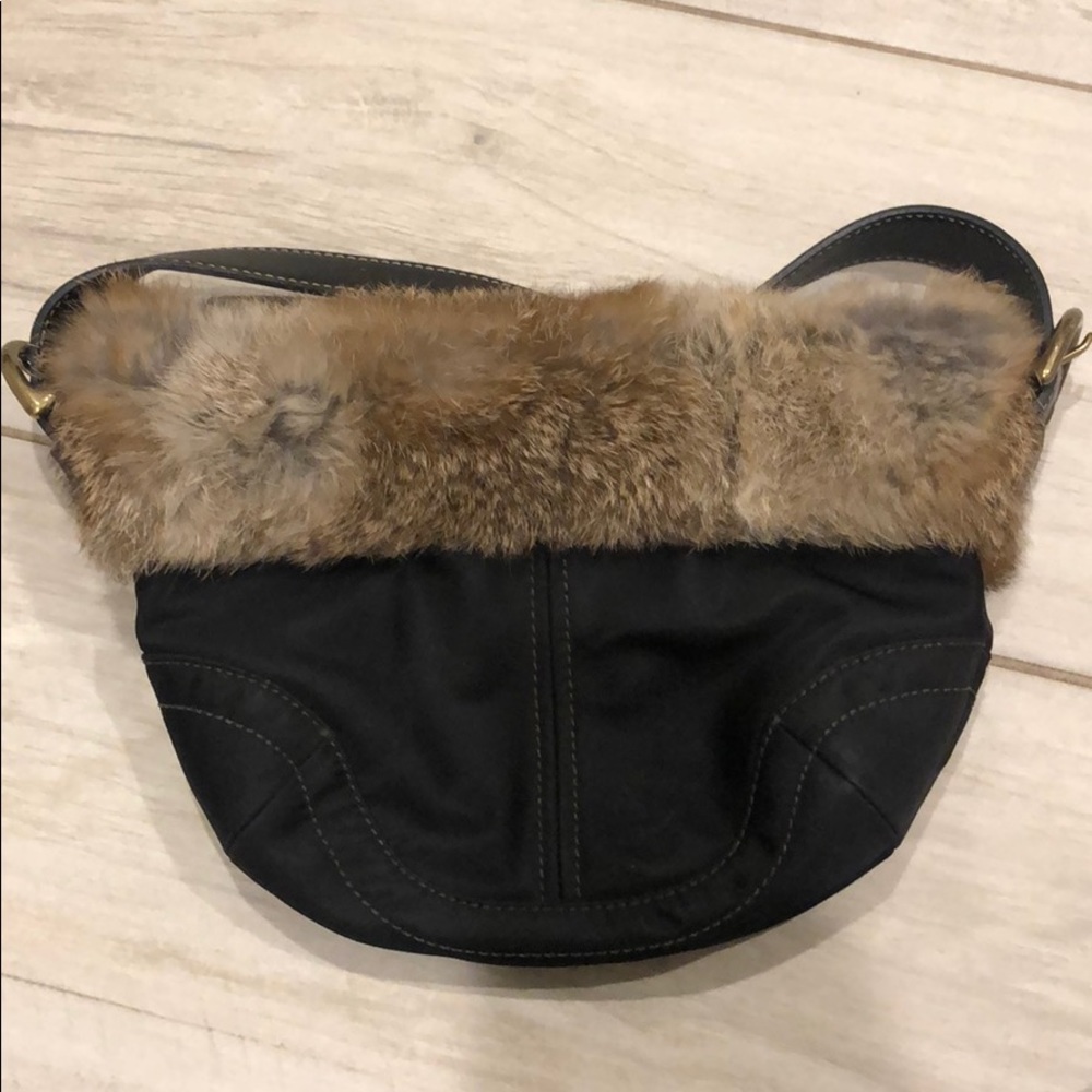 Coach Fur Purse